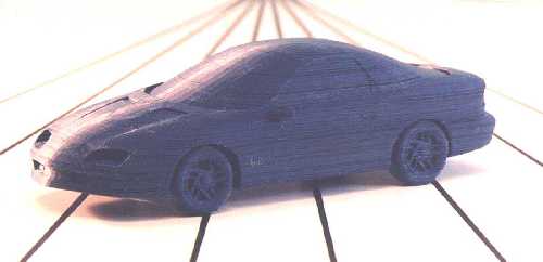 Chevy Camaro model made by Offset Fabbing